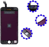 Ecran LCD + Vitre Tactile sur Chassis pour iPhone 6S - NOIR