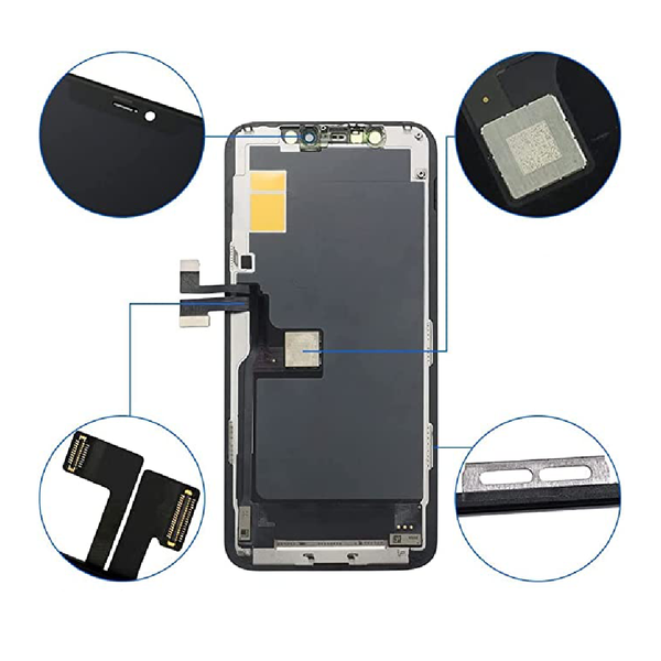 Ecran LCD + Vitre Tactile sur Chassis pour iPhone 11 Pro max