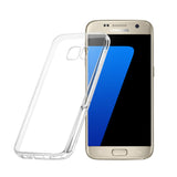 Film de protection en Verre trempé transparent + coque de protection pour Samsung Galaxy S7