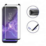 Film de protection en Verre trempé incurvé Noir + coque de protection Noir pour Samsung Galaxy S8 Plus