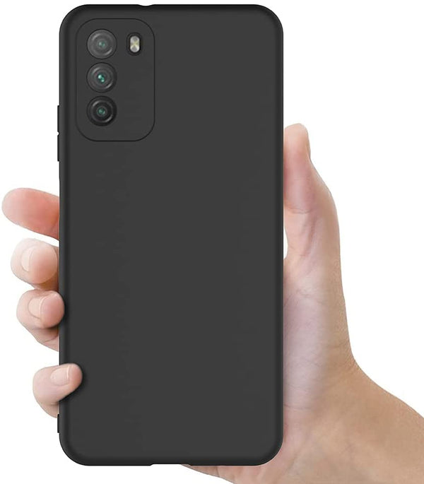 Coque silicone Noire pour Xiaomi Poco M3