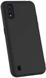 Coque silicone gel noir ultra mince pour Samsung A01