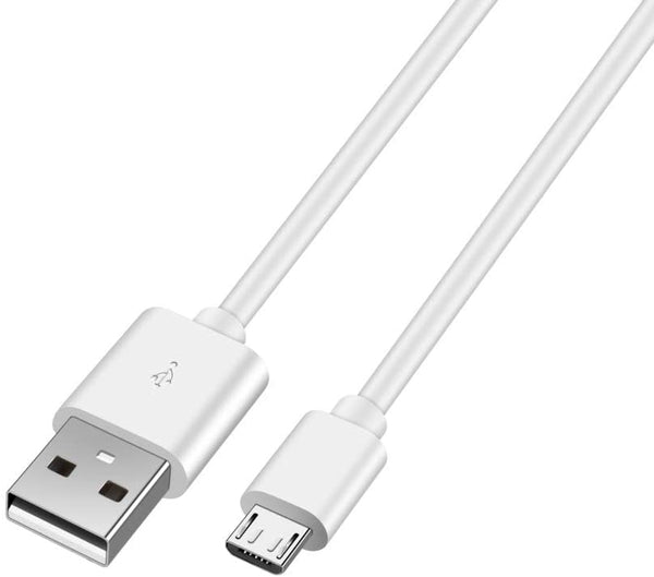 Câble de recharge Blanc USB vers Micro USB - 3M