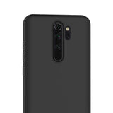 Coque de protection Noir + Verre trempé bords noir pour Xiaomi Redmi 8