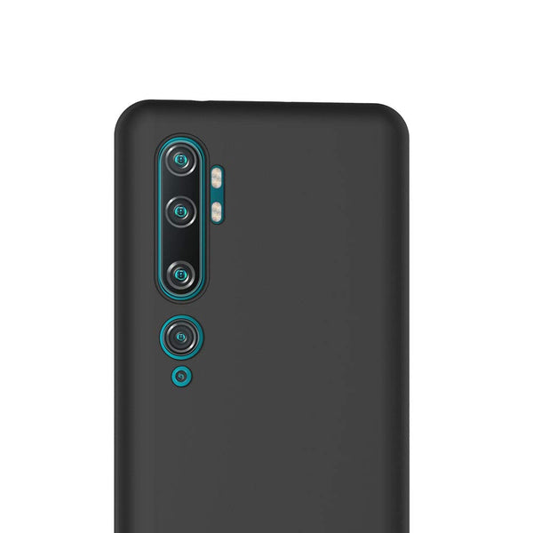 Coque de protection Noir + Verre trempé bords noir pour Xiaomi Redmi note 10