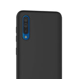 Coque de protection Noir + Film de protection en Verre trempé pour Samsung A50