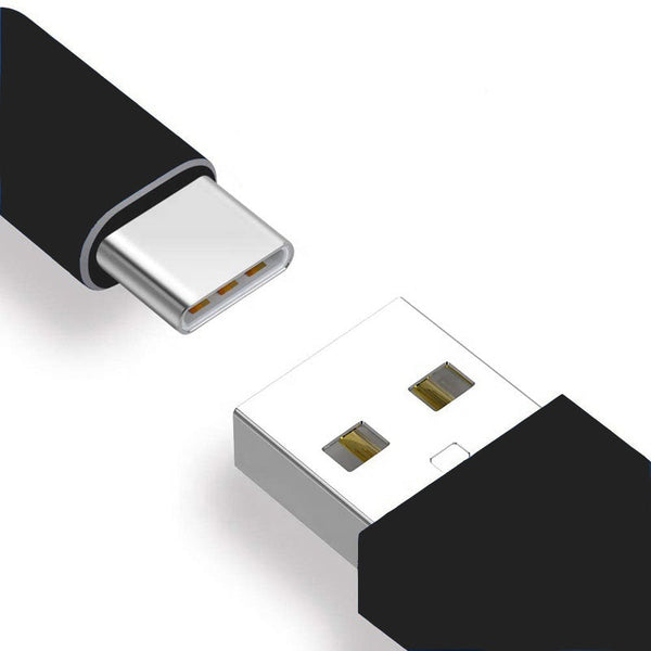 Câble de recharge nylon Bleu USB vers Type USB-C - 3M