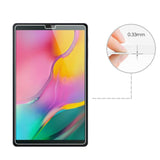Housse Etui Rose pour Samsung Galaxy Tab A 10.1 2019 T510 T515 Coque avec Support Rotatif 360° + Film de protection en verre trempé