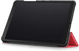Coque Smart Rouge Premium pour Samsung Galaxy Tab A7 Lite 8.7" SM-T220/T225 Etui aimanté