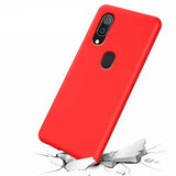 Coque de protection Rouge + Verre trempé bords noir pour Xiaomi Redmi note 8