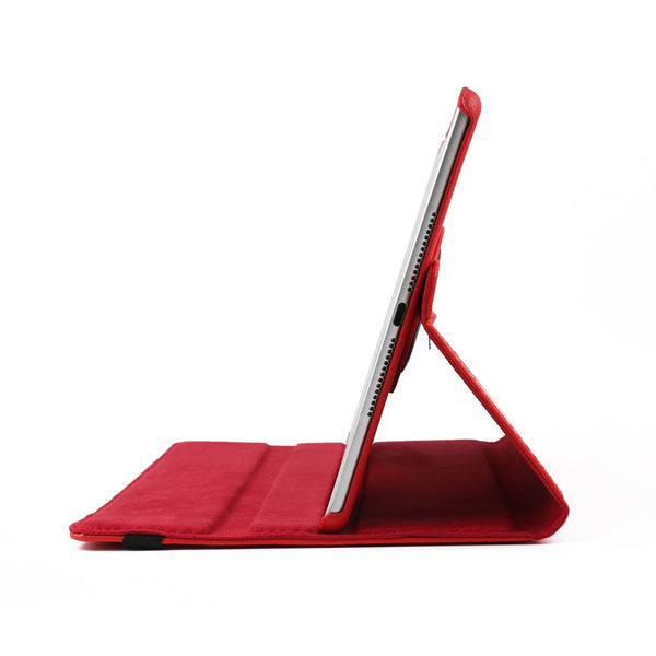 Housse Etui Rouge pour Apple iPad pro 9.7 Coque avec Support Rotatif 360°