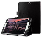 Coque Smart Etui Noir pour Samsung Galaxy Tab S2 9.7 SM-T810 T815 Etui Folio Ultra fin
