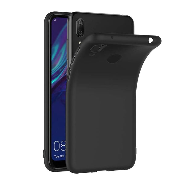 Coque silicone gel noir ultra mince pour Huawei Y7 2019