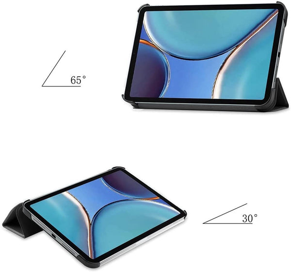 Coque Smart Noir Premium pour iPad mini 6 Gen 8.3" 2021 Etui aimanté