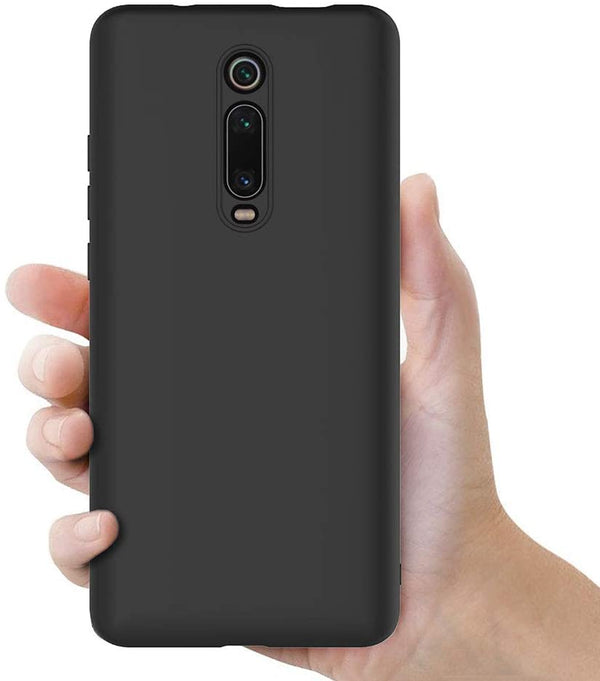 Coque de protection Noir + Verre trempé bords noir pour Xiaomi Mi 9T