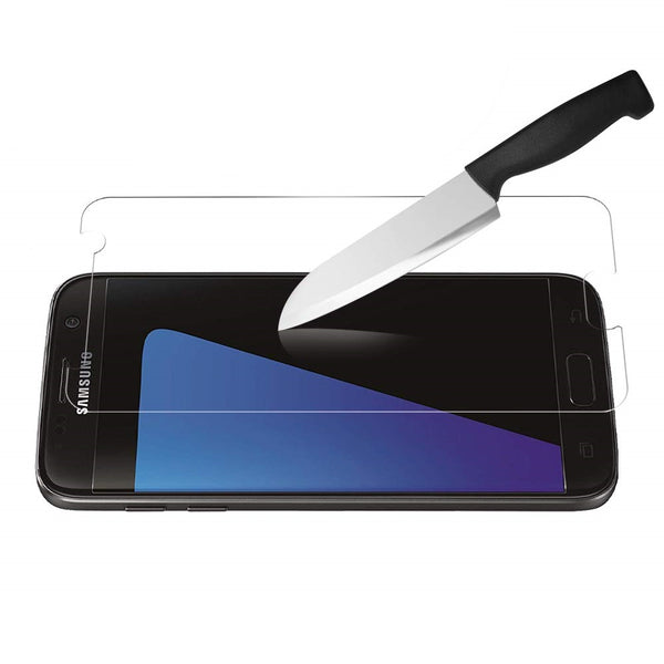 Film de protection en Verre trempé + coque de protection pour Samsung Galaxy S7
