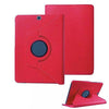 Housse Etui Rouge pour Samsung Galaxy Tab S2 9.7 SM-T810 T815 Coque avec Support Rotatif 360°
