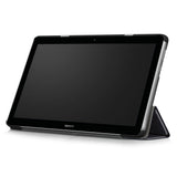 Coque Smart Noir Premium pour Huawei MediaPad T3 10 (9.6") Etui Folio Ultra fin