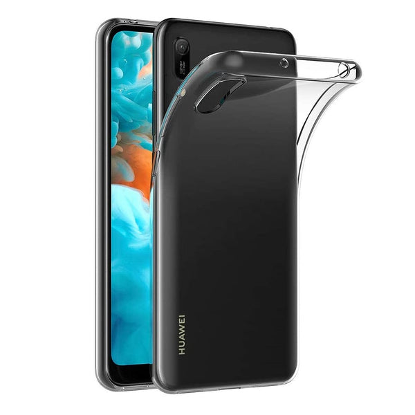 Coque silicone gel transparente ultra mince pour Huawei Y6 2019