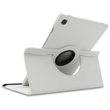 Etui Blanc pour Samsung Galaxy Tab A7 Lite 8.7" SM-T220/T225 avec Support Rotatif