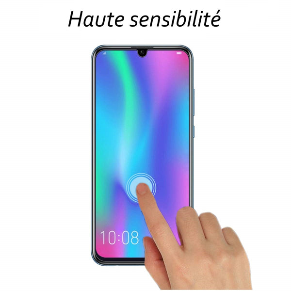 Coque de protection transparente + Film de protection en Verre trempé pour Huawei P Smart 2019