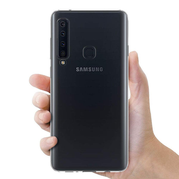 Coque silicone gel transparente ultra mince pour Samsung Galaxy A9 2018