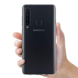 Film de protection en Verre trempé bords noir + coque de protection pour Samsung Galaxy A9 2018