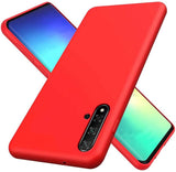 Coque silicone gel rouge ultra mince pour Honor 20
