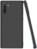 Film de protection en Verre trempé noir + coque de protection noir pour Samsung Galaxy Note 10