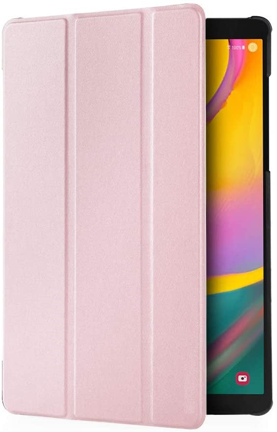 Coque Smart Rose Premium pour Samsung Galaxy Tab A 10.1 2019 T510 T515 Etui Folio Ultra fin