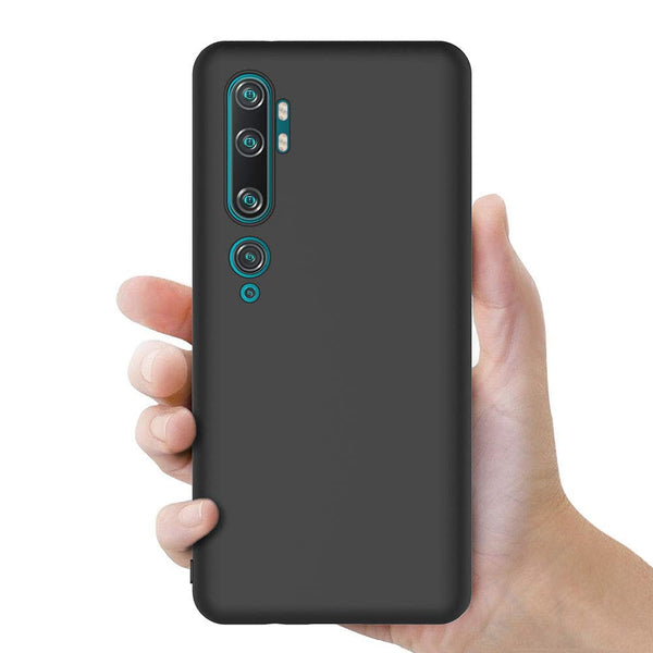 Coque de protection Noir + Film de protection en Verre trempé pour Xiaomi Redmi note 10 pro