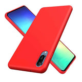Coque de protection Rouge + Verre trempé bords noir pour Huawei Y5 2019