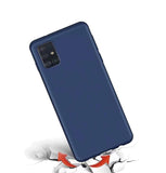 Coque silicone gel Bleue ultra mince pour Samsung A71