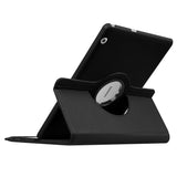 Housse Etui Noir pour Huawei MediaPad T3 10 (9.6") Coque avec Support Rotatif 360° + Film de protection en verre trempé