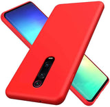 Coque de protection Rouge+ Film de protection en Verre trempé pour Xiaomi Mi 9T pro
