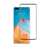 Film de protection en Verre trempé 3D bords noir courbés pour Huawei P40 Pro