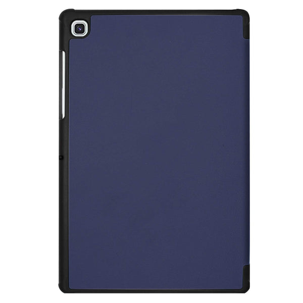 Coque Smart Bleu Premium pour Samsung Galaxy Tab S5e T720 T725 + Film de protection en verre trempé