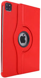 Etui Rouge pour iPad Air 5 10.9" 2022 avec Support Rotatif