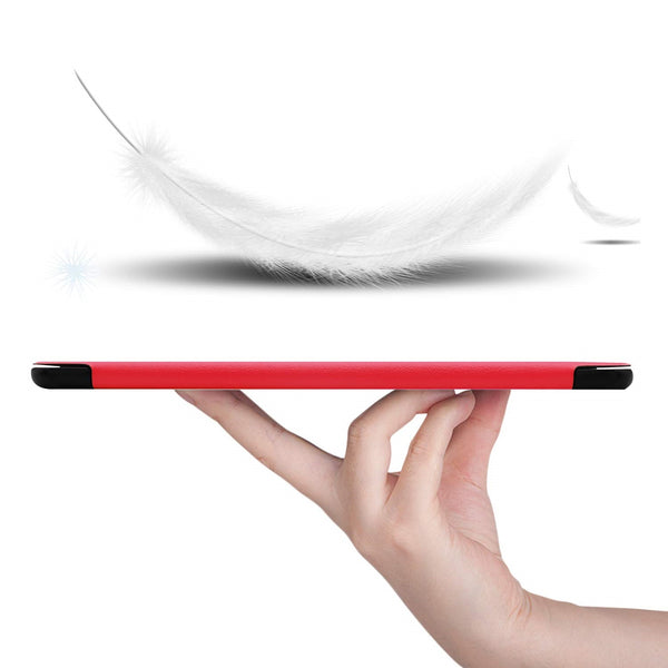 Coque Smart Rouge Premium pour Samsung Galaxy Tab S5e T720 T725 Etui Folio Ultra fin