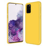Coque silicone gel jaune ultra mince pour Samsung Galaxy S20