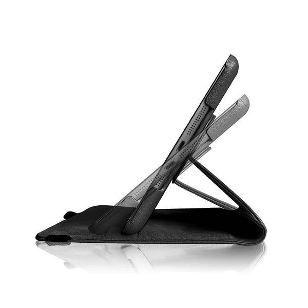 Housse Etui Noir pour Apple iPad mini 3 Coque avec Support Rotatif 360°
