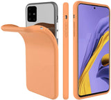 Coque silicone gel Orange ultra mince pour Samsung Galaxy S20