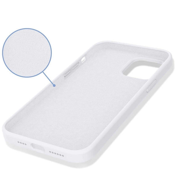 Coque silicone Premium Blanc pour Samsung Galaxy A42 5G - Papillon discret