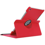 Housse Etui Rouge pour Huawei MediaPad M5 10.8 Coque avec Support Rotatif 360°