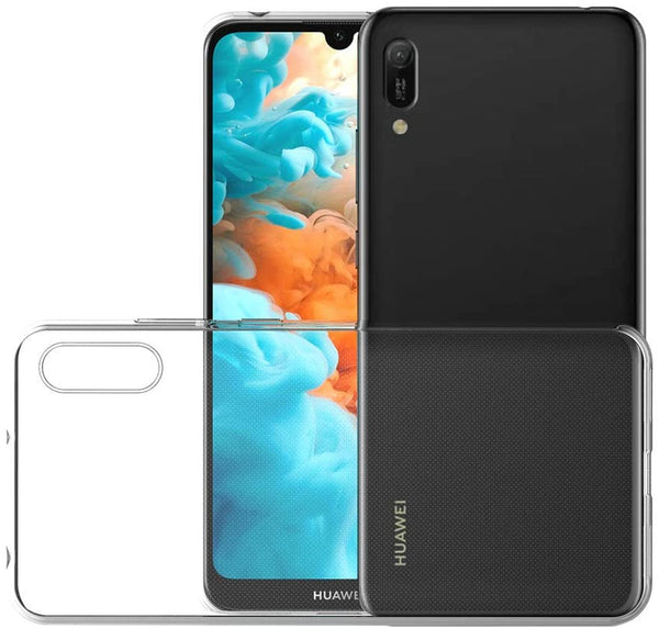 Coque silicone gel transparente ultra mince pour Huawei Y5 2019