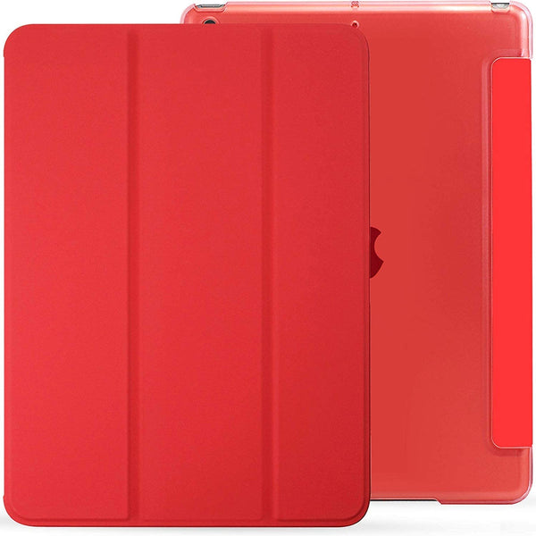 Coque résistante Smart Rouge pour Apple iPad 10.2 2019 Etui Folio
