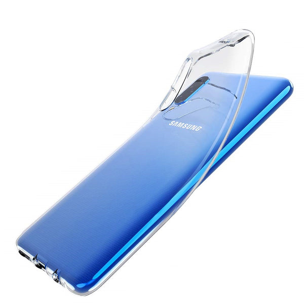 Coque silicone gel transparente ultra mince pour Samsung A50