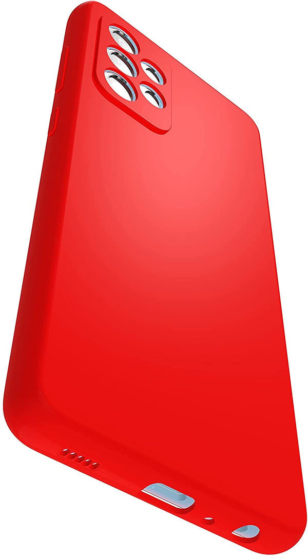 Coque silicone Rouge pour Samsung Galaxy A73 5G