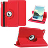 Housse Etui Rouge pour Apple iPad mini 5 Coque avec Support Rotatif 360°