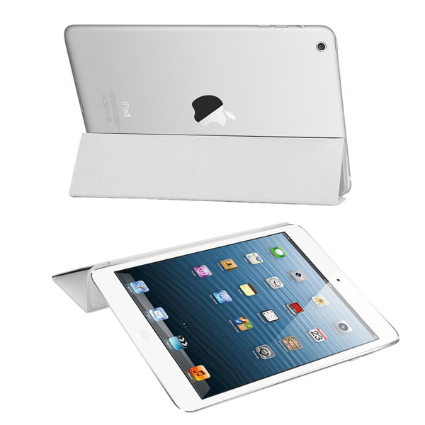 Coque Smart Blanc pour Apple iPad mini 3 Etui Folio Ultra fin
